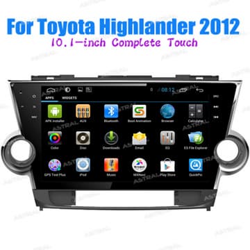 Car Navigation Radio Toyota Highlander 2012